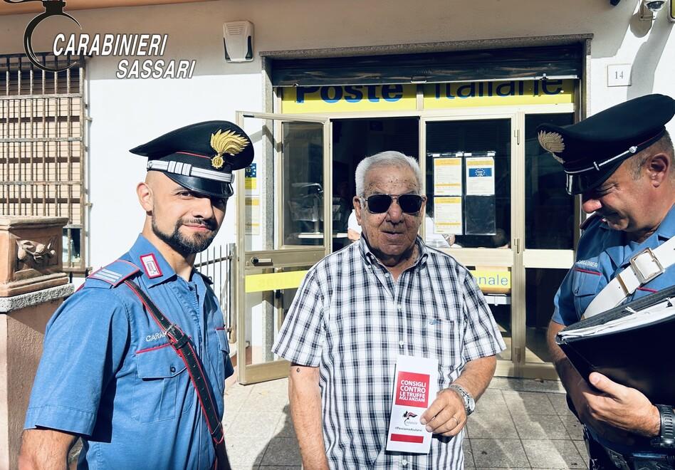 Pensioni, gli anziani di Calangianus in trasferta alle Poste di Luras “scortati” dai carabinieri 