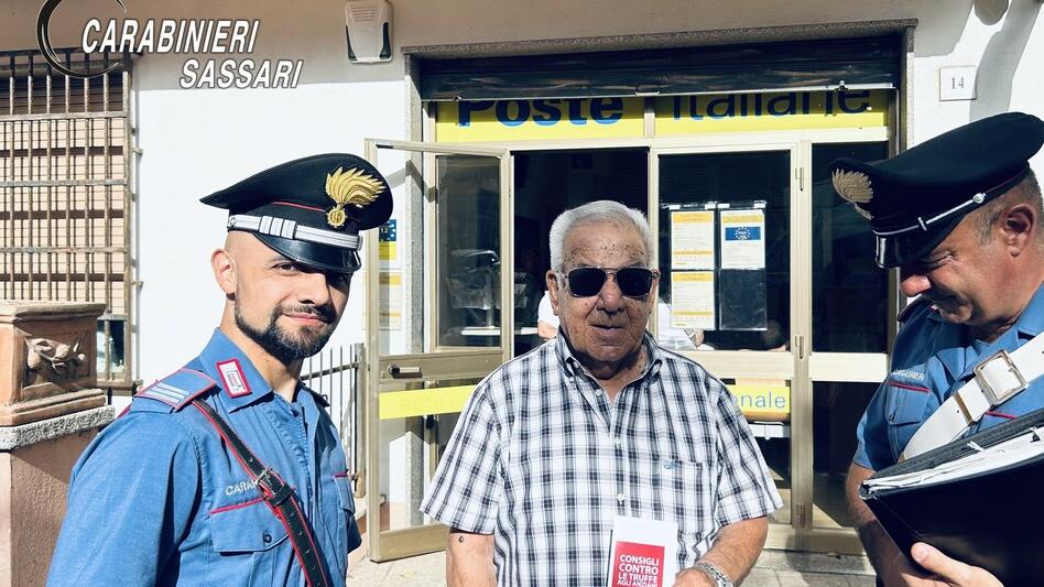 Pensioni, gli anziani di Calangianus in trasferta alle Poste di Luras “scortati” dai carabinieri