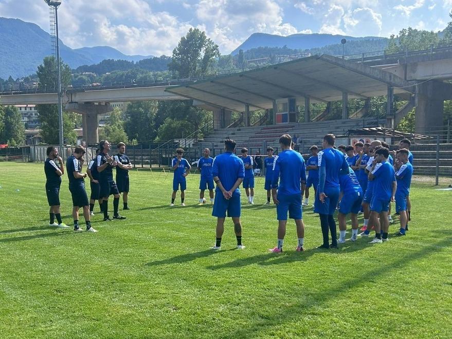 La preparazione del Prato sul campo di Porretta Terme