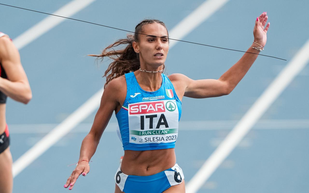 Dalia Kaddari sesta in batteria nei 200 metri: ora per le semifinali spera nei ripescaggi