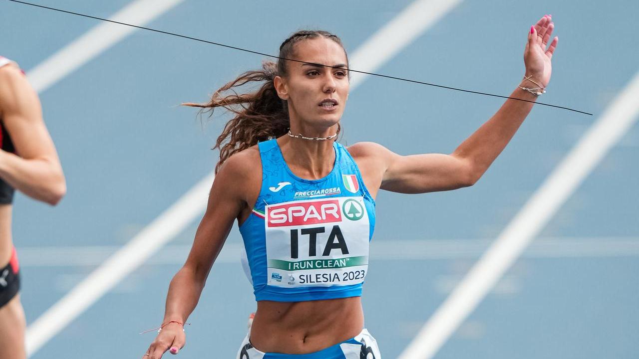 Dalia Kaddari sesta in batteria nei 200 metri deve sperare nel turno di ripescaggio