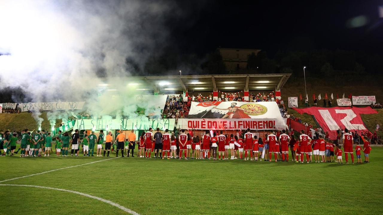 Il pubblico sulle tribune (foto Nucci)