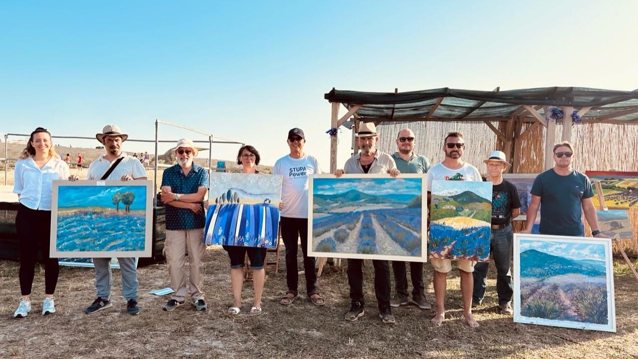 Da Livorno a Santa Luce con "Dipingiamo la lavanda": premi ai pittori livornesi Chirici e Becherucci<br>