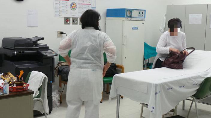 Nella foto un ambulatorio medico (archivio)