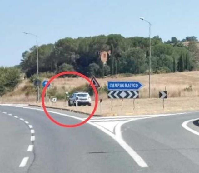 L’autovelox fotografato due giorni fa