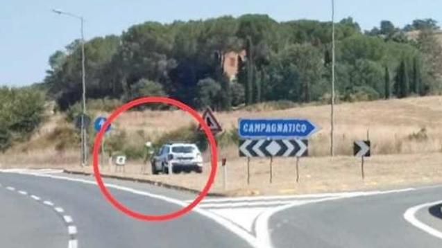 L’autovelox fotografato due giorni fa