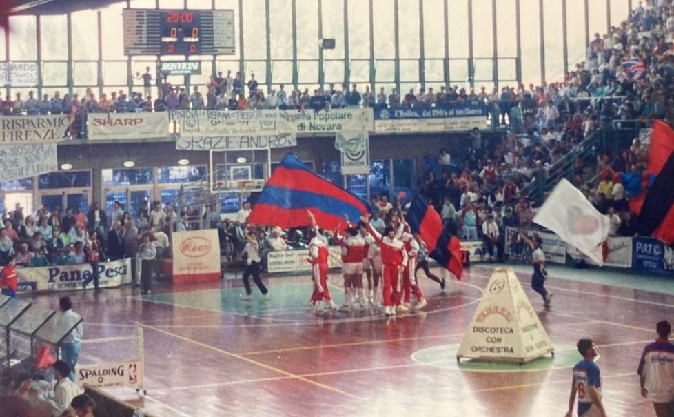 Una vecchia foto di quando Montecatini giocava le sue partite a Lucca
