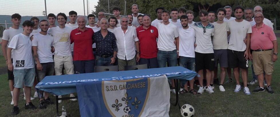 La presentazione della prima squadra della Galcianese