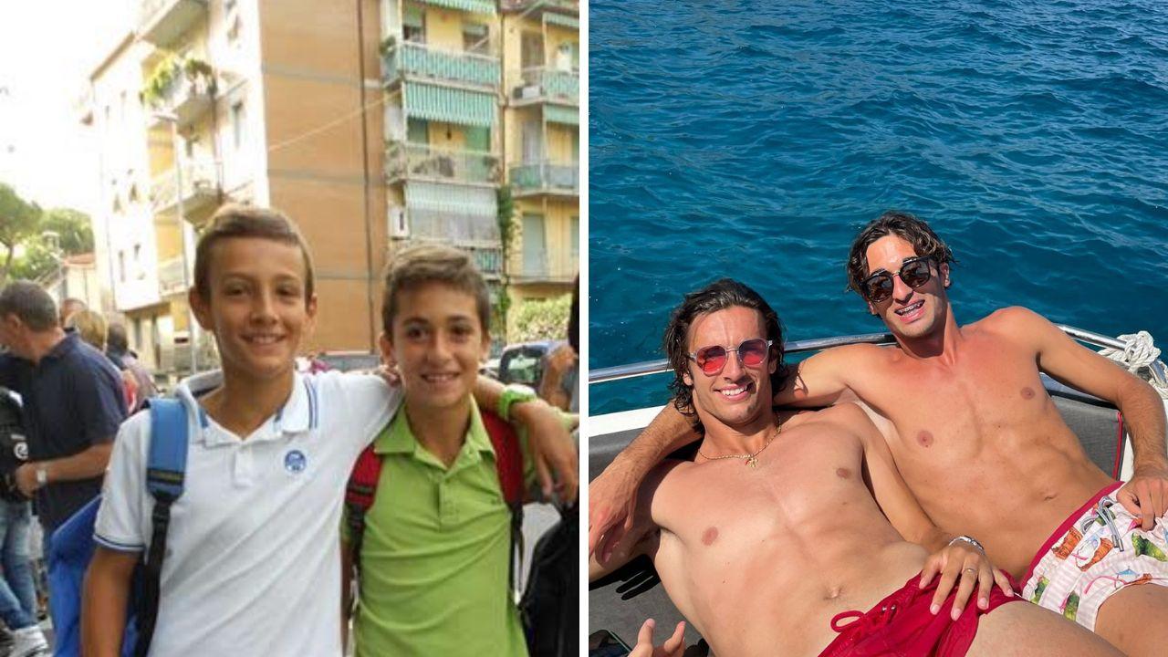 
	Lorenzo Musetti con Andrea Marchini: in barca insieme e durante le elementari

