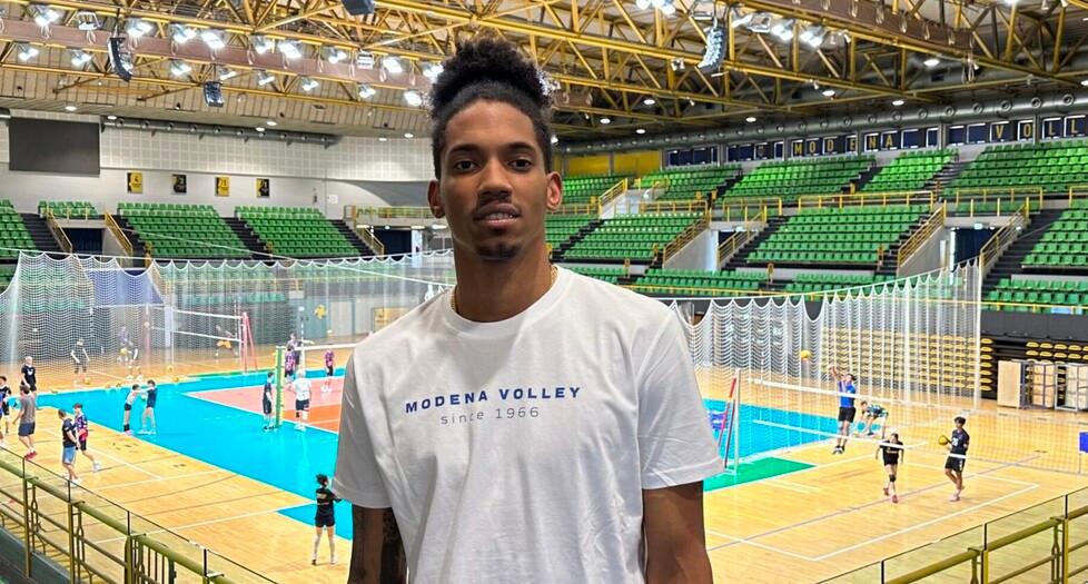 Modena Volley, ecco Gutierrez: «Un onore giocare qui, mi ispiro a Ngapeth»