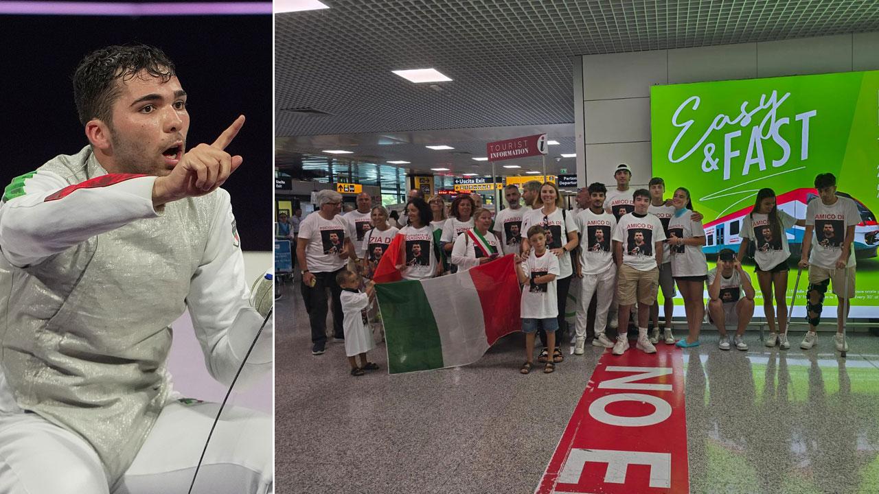 Macchi dopo una gara e i primi festeggiamenti a Roma
