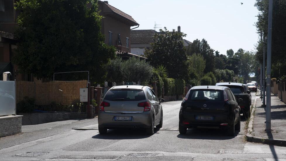 Via del Commendone dove sarà realizzata la pista ciclabile nei due sensi di marcia