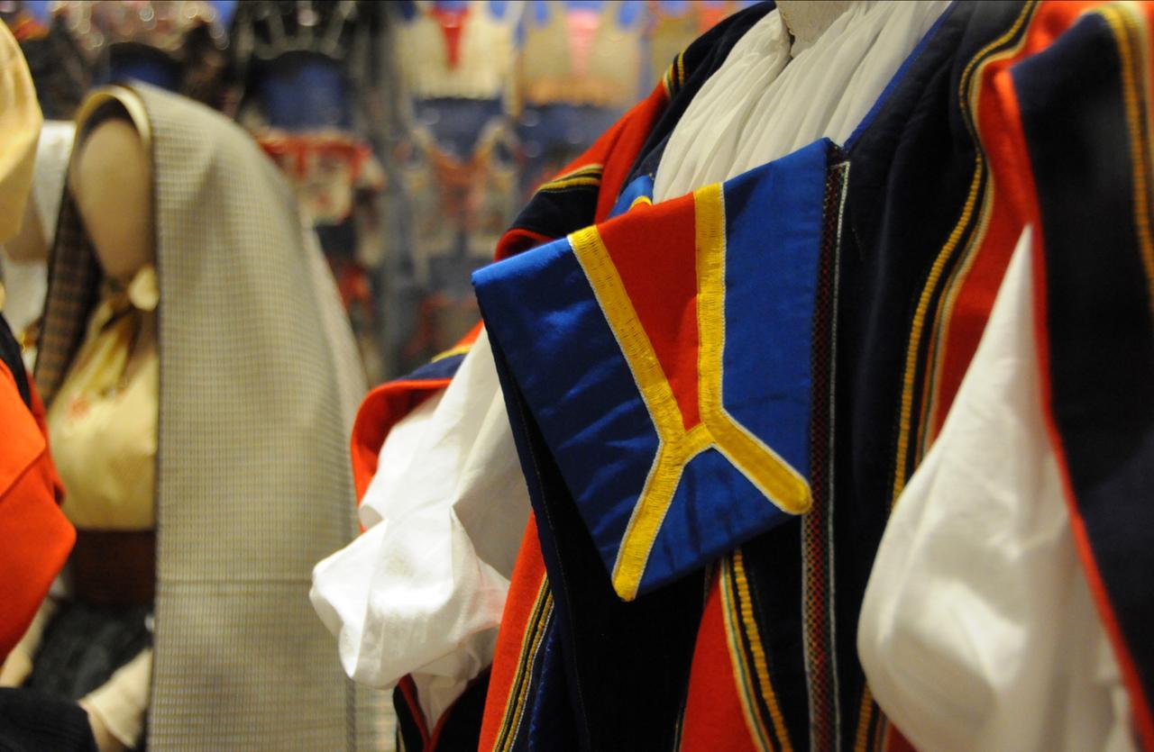 
	Le bellezze del museo del Costume (foto Massimo Locci)

