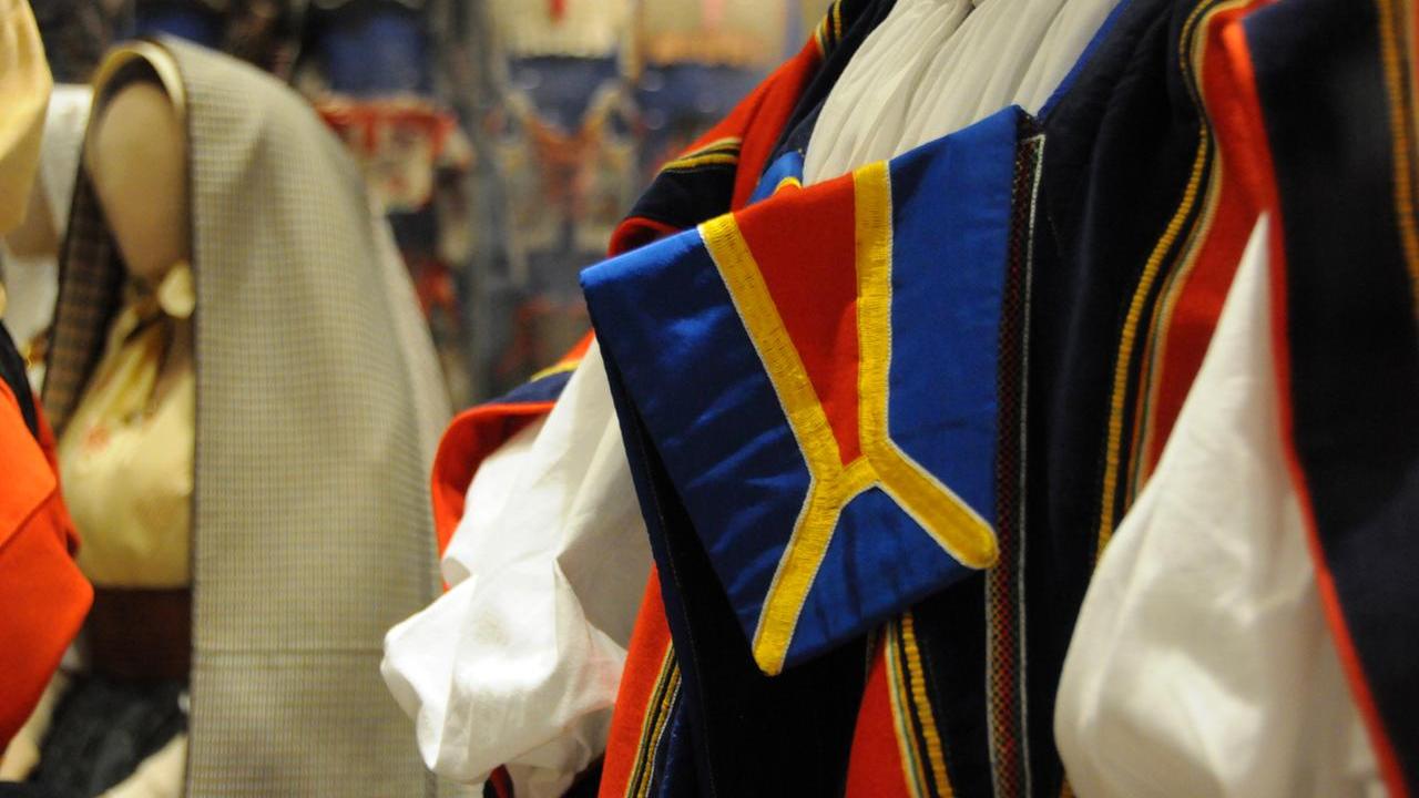 Le bellezze del museo del Costume (foto Massimo Locci)