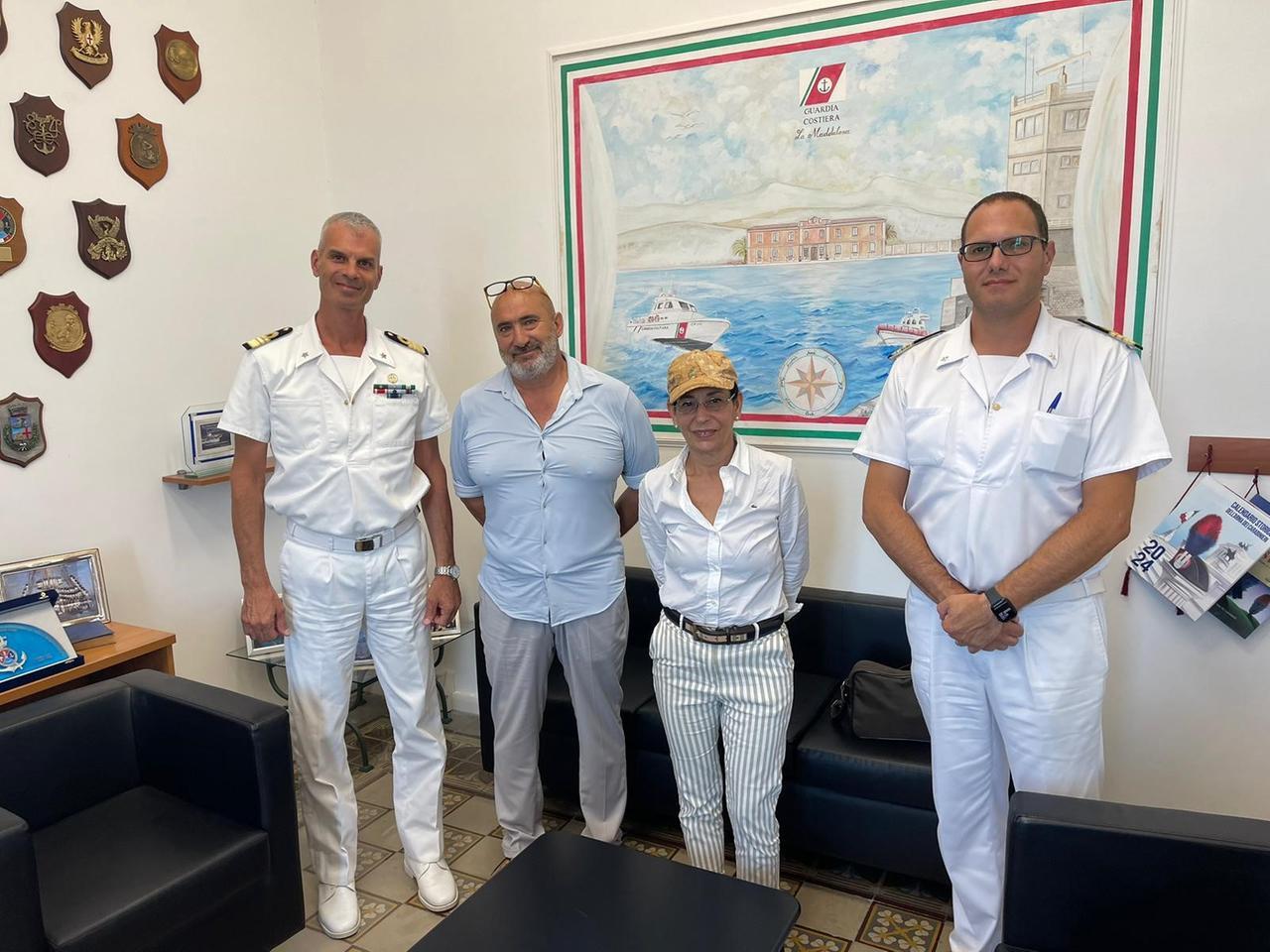 
	Da sinistra Emiliano Santocchini, Giulio Plastina,Rosanna Giudice,Claudio Signanini


