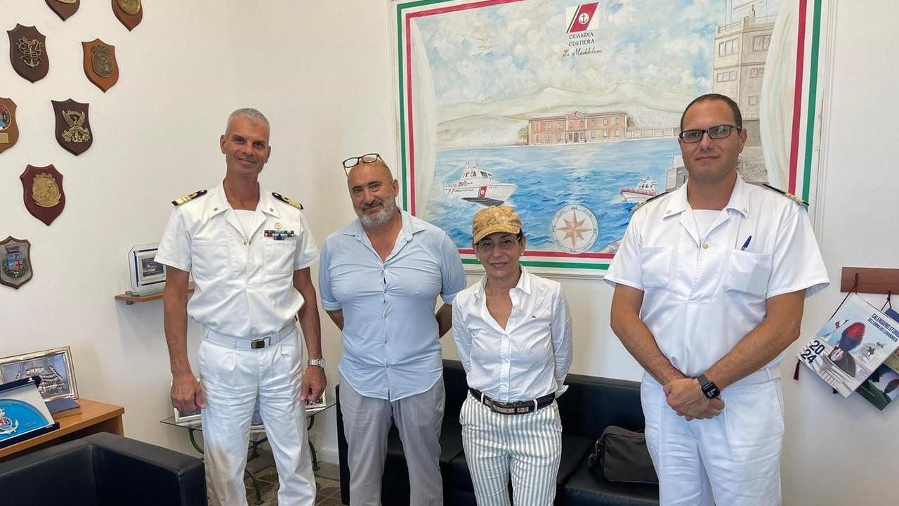 Da sinistra Emiliano Santocchini, Giulio Plastina,Rosanna Giudice,Claudio Signanini