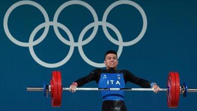 Nulla da fare per Sergio Massidda, niente medaglia nel sollevamento pesi