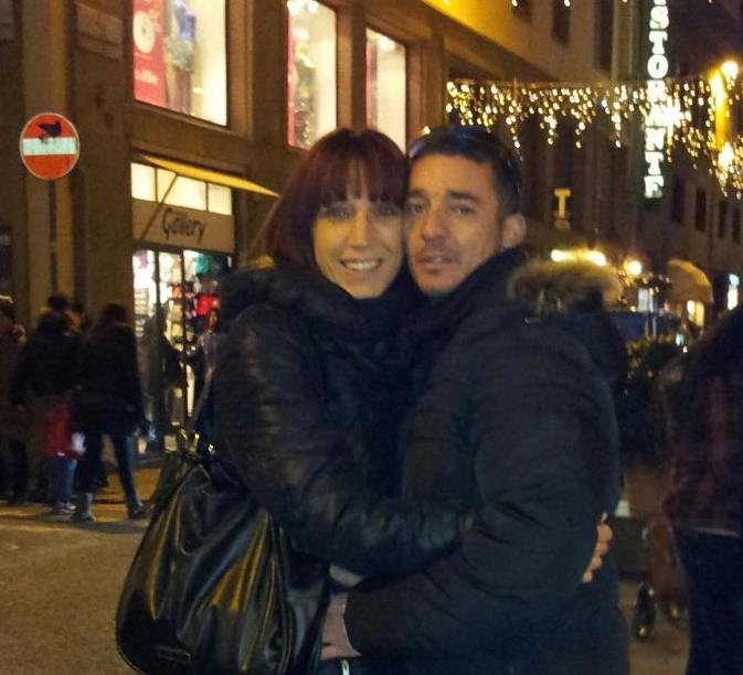 
	Massimiliano Grillo con la moglie Marianna in una foto di qualche anno fa

