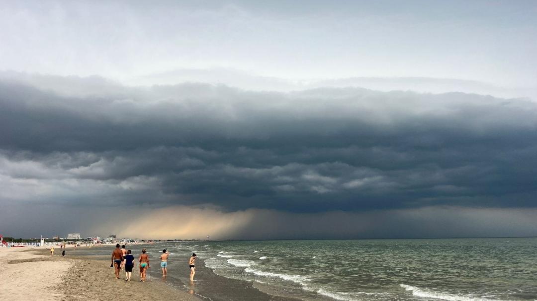 Maltempo, pioggia e vento a Ferrara