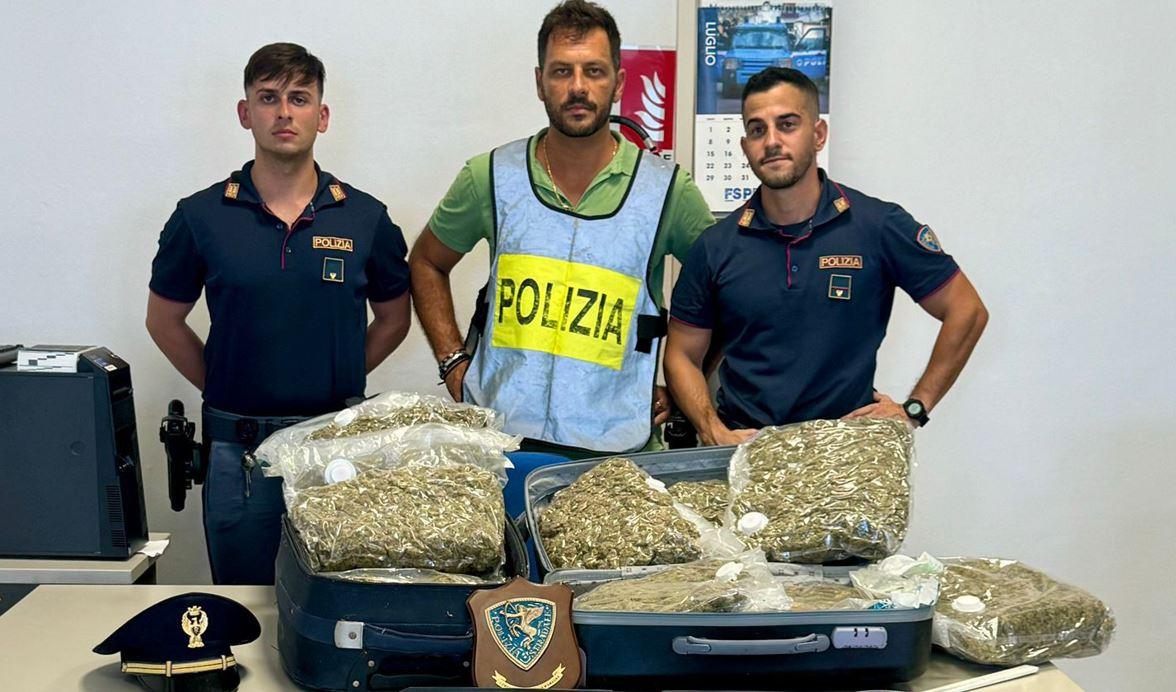 Scoperto con 20 chili di marijuana tra Ferrara e Bologna