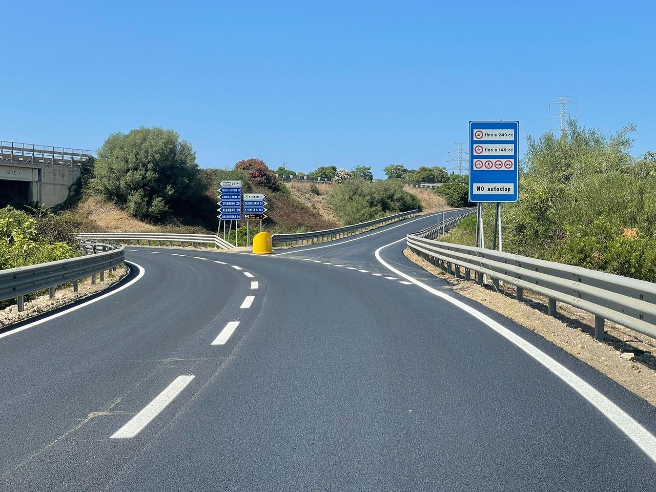 Porto Torres, conclusi i lavori da mezzo milione sulla rotatoria per Stintino