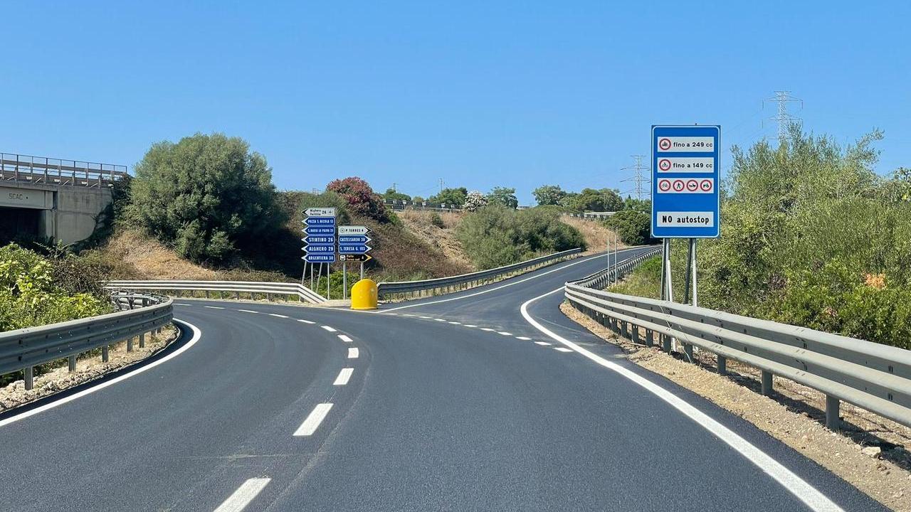 Porto Torres, conclusi i lavori da mezzo milione sulla rotatoria per Stintino