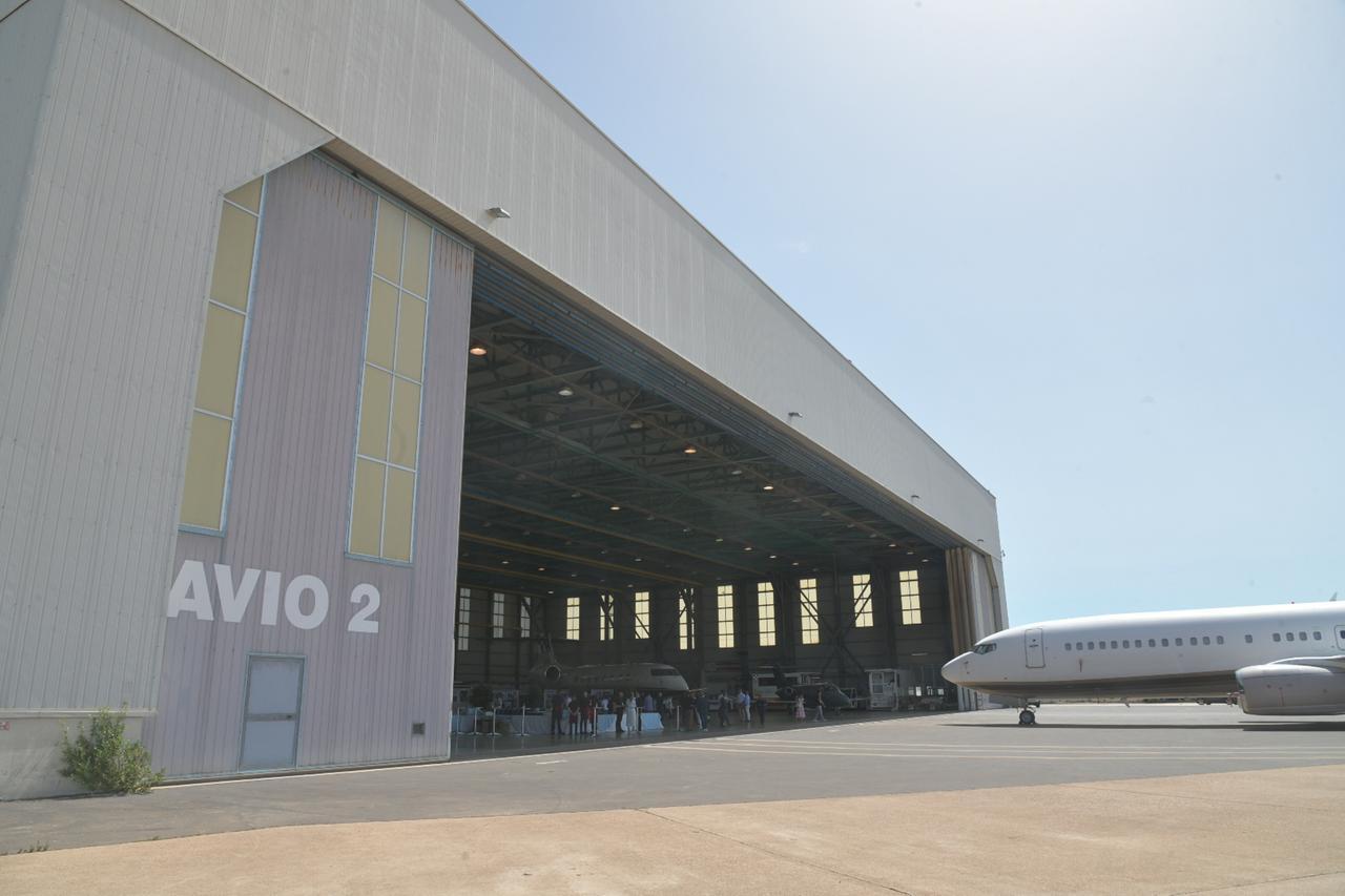 
	L'hangar Avio 2 dell'aeroporto Costa Smeralda

