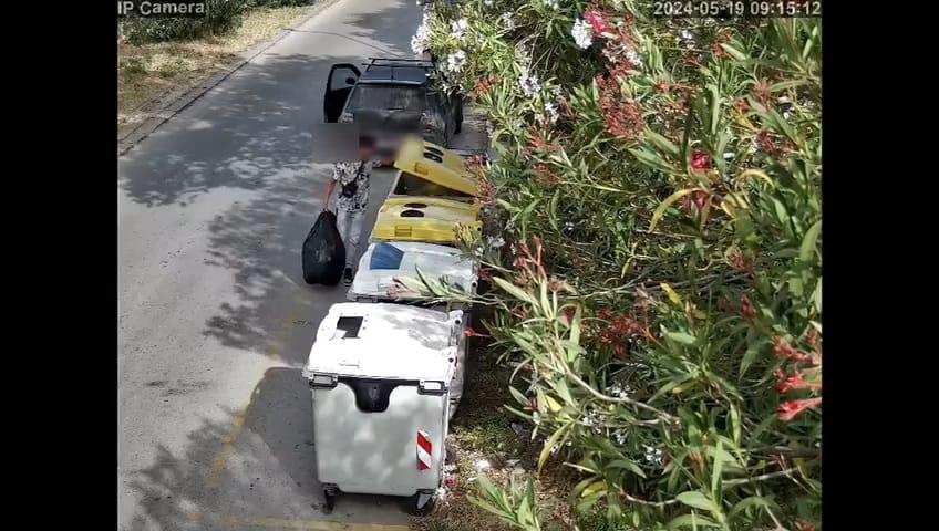 Sassari, molti meno abbandoni di rifiuti rispetto al 2023. Dau: «Gli sforzi della polizia locale funzionano»