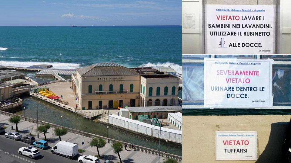 
	I Pancaldi e alcuni cartelli

