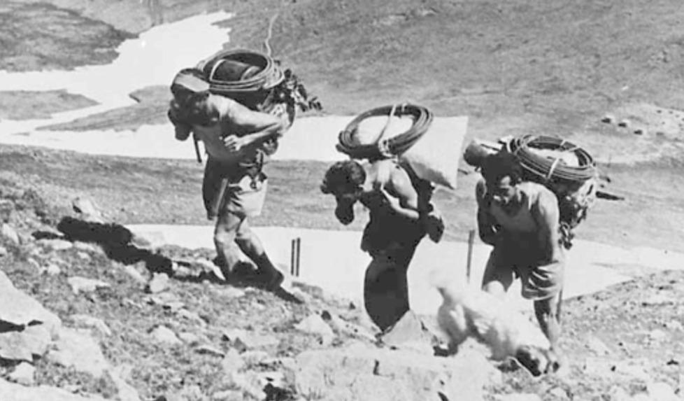 Rinasce il sentiero dei Portatori, sherpa del Monte Cimone