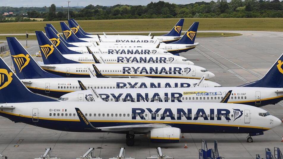 Aerei della compagnia Ryanair