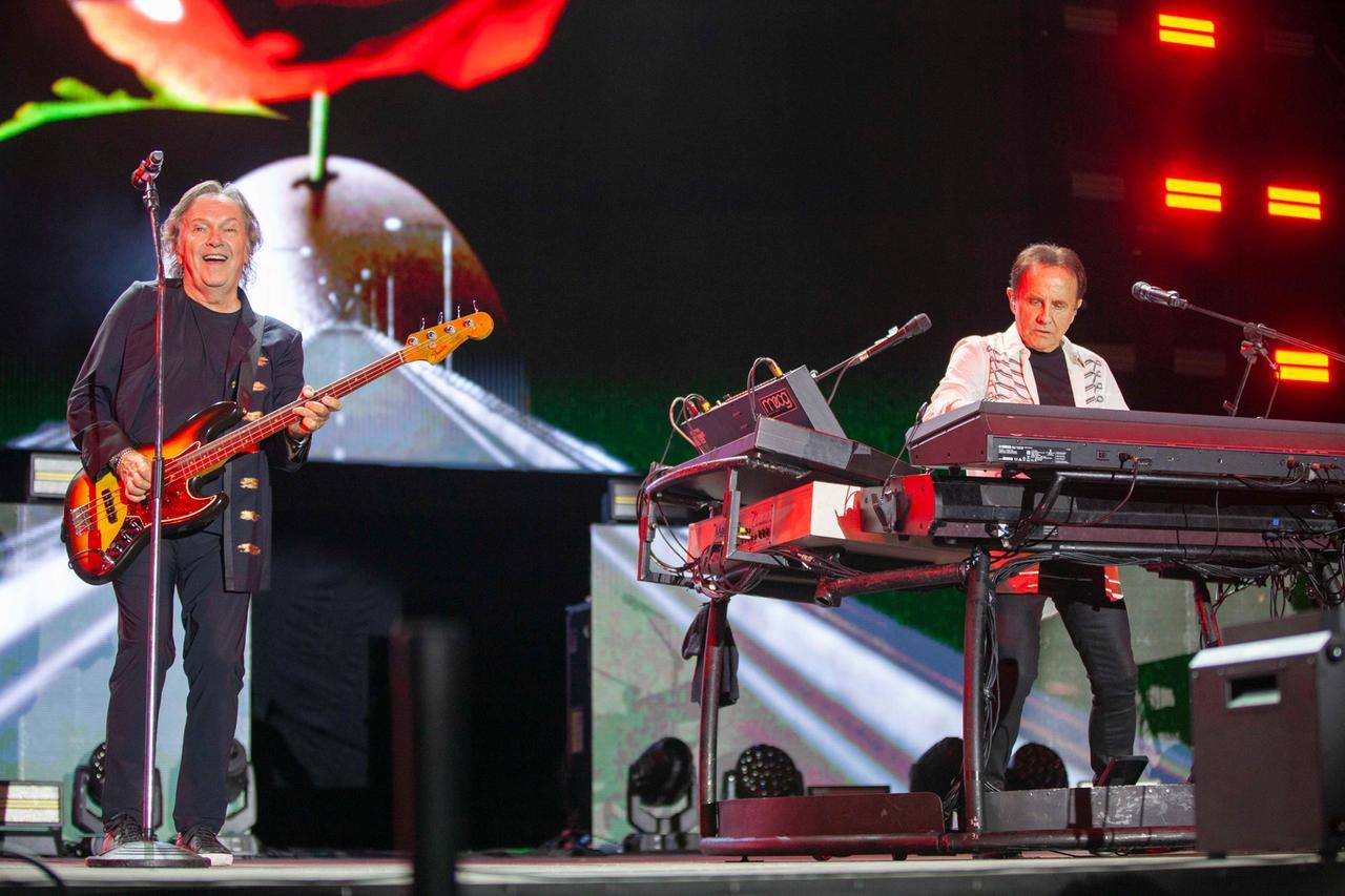 I Pooh ad Alghero: due ore e mezza di concerto, cinquant’anni di storia