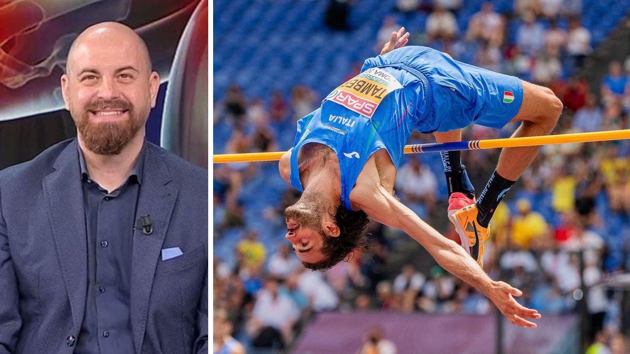 
	Il medico Bernetti e Gianmarco Tamberi

