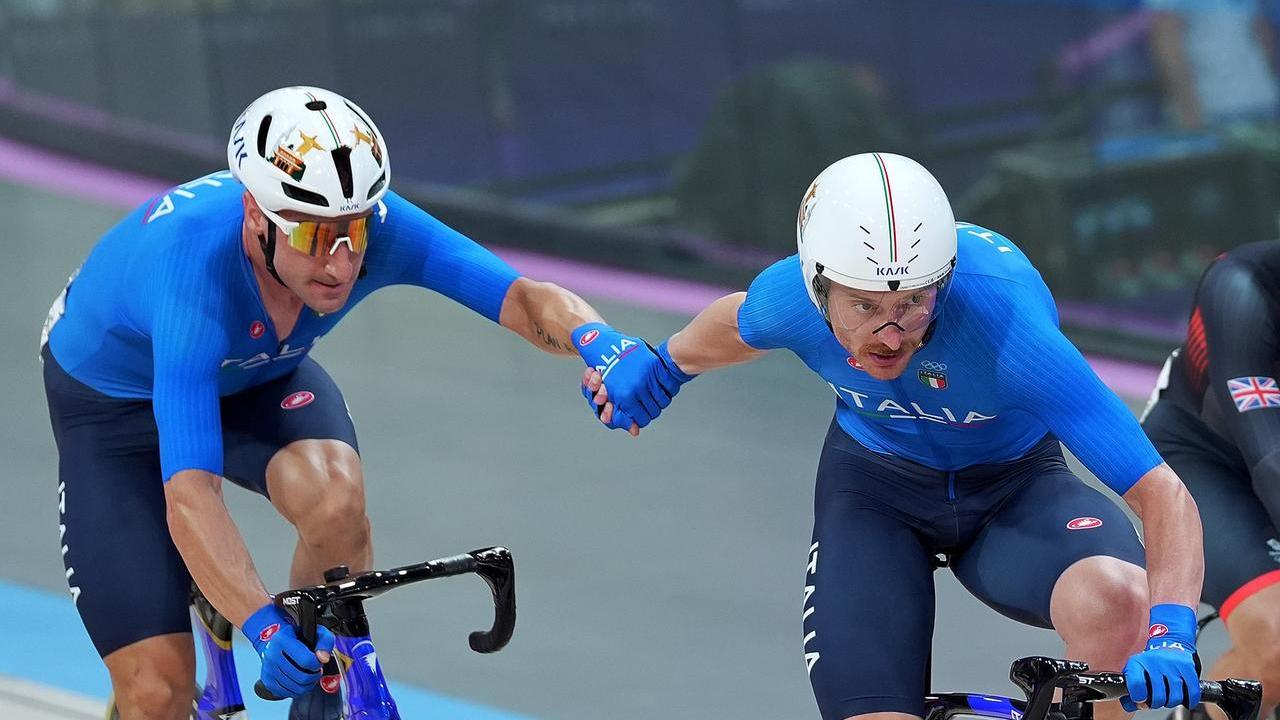 Simone Consonni ed Elia Viviani