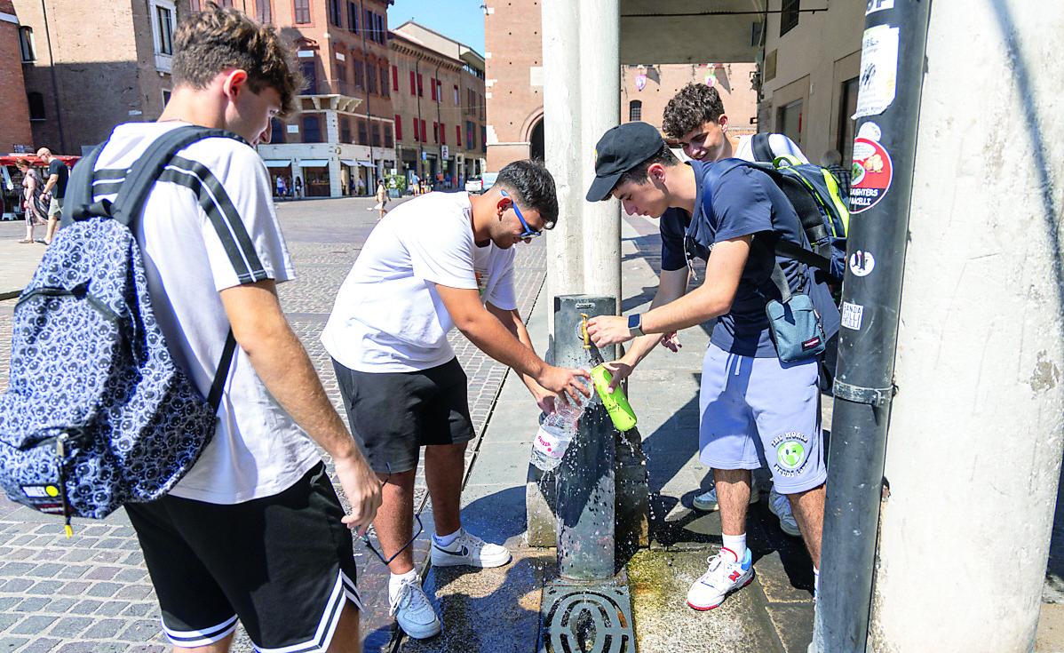 Ferrara, aria bollente e tante notti tropicali