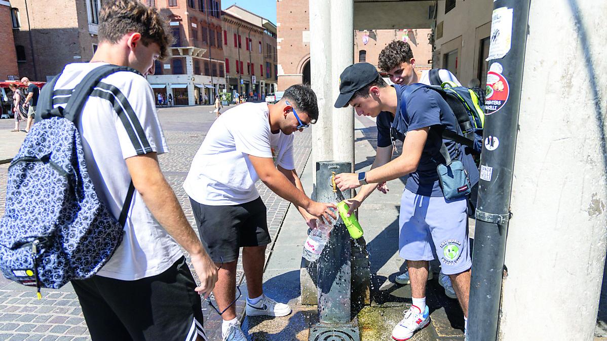 Ferrara, aria bollente e tante notti tropicali