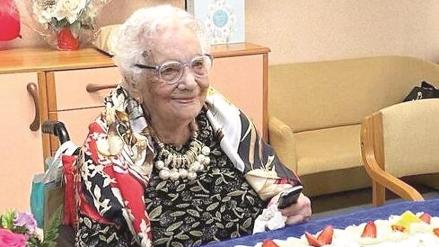 La “nonna” della Sardegna è Luisetta Mercalli: «Ho 109 anni e sono felice»