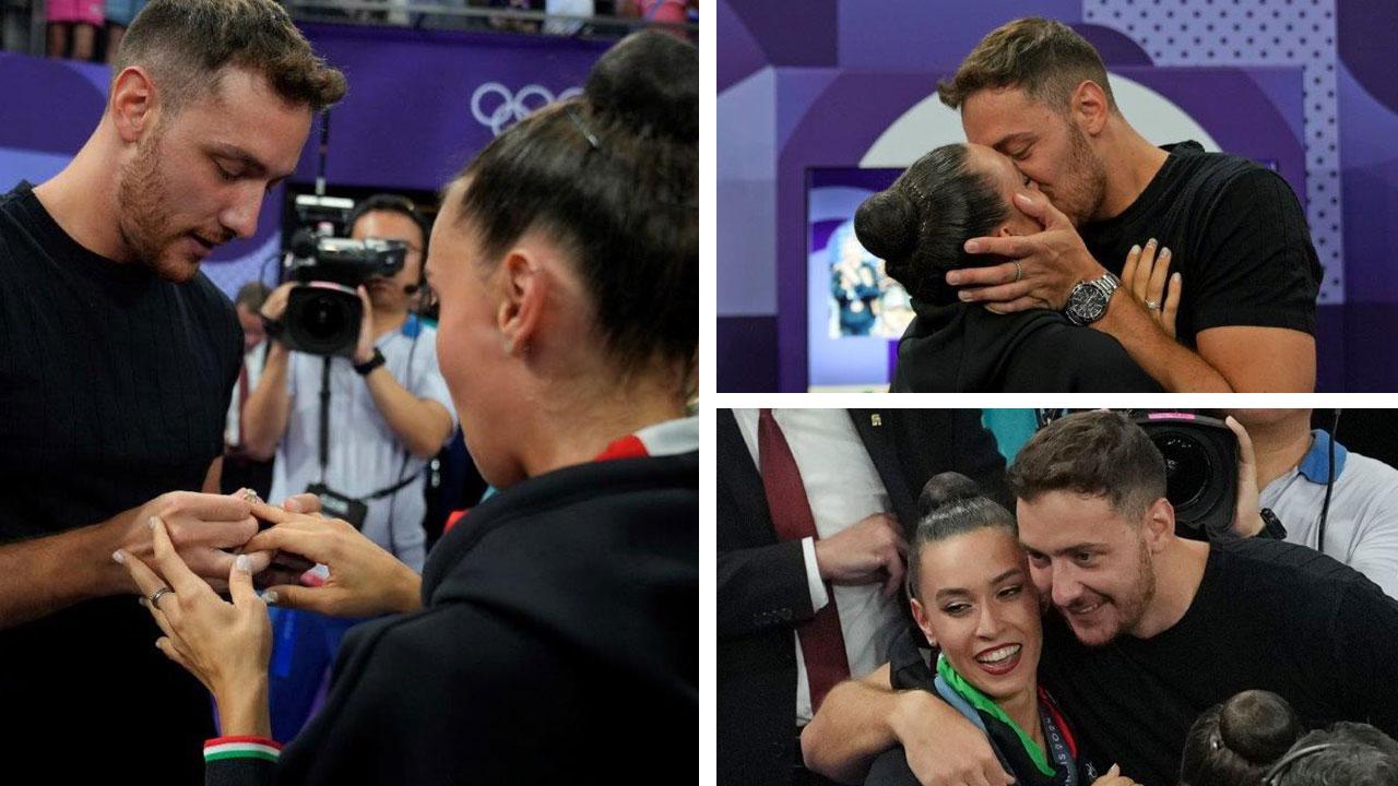 Olimpiadi, la giornata indimenticabile di Alessia: il fidanzato toscano e la proposta di matrimonio dopo il bronzo – Video