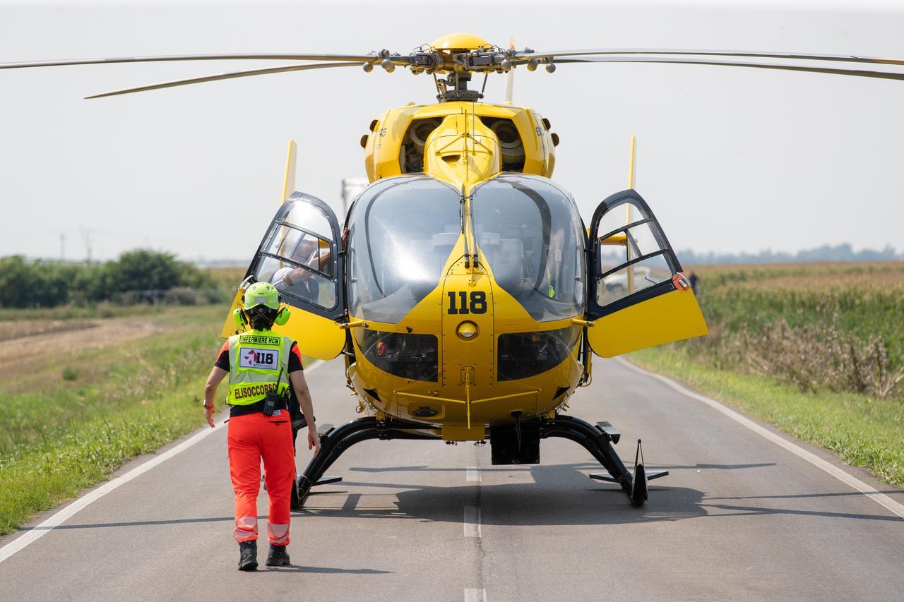 Due bambine salvate ai Lidi