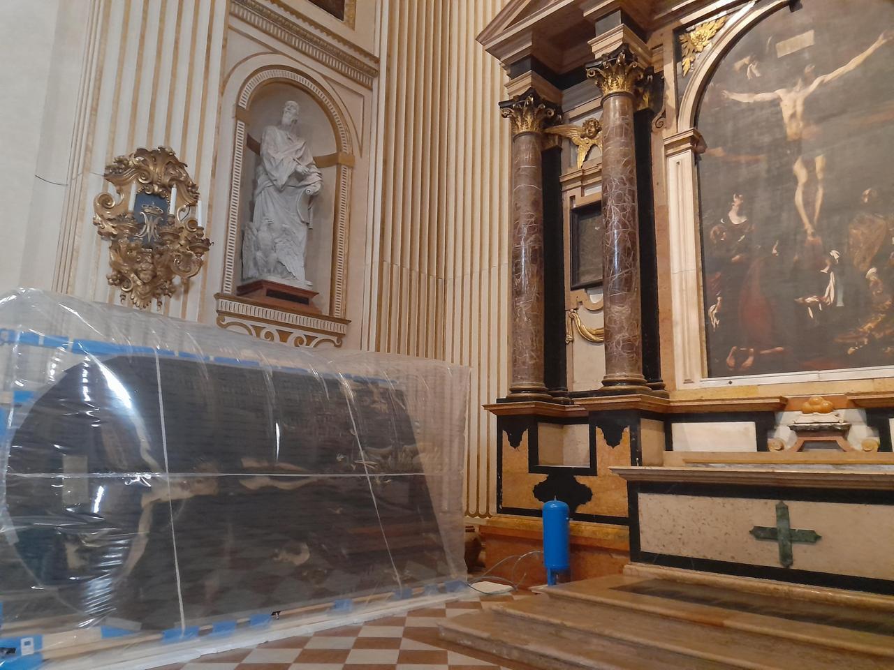 Il Guercino verso Roma nella “bolla” per 60 giorni