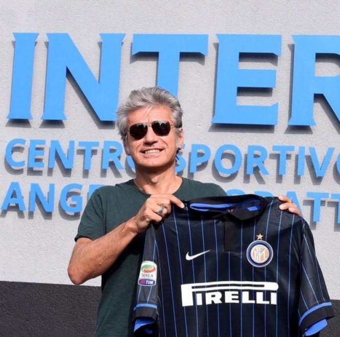Ligabue, un nerazzurro doc ieri ha fatto visita alla sua Inter