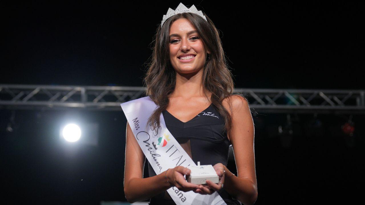 Livorno, Carolina Cappa e la corona di Miss Miluna Toscana