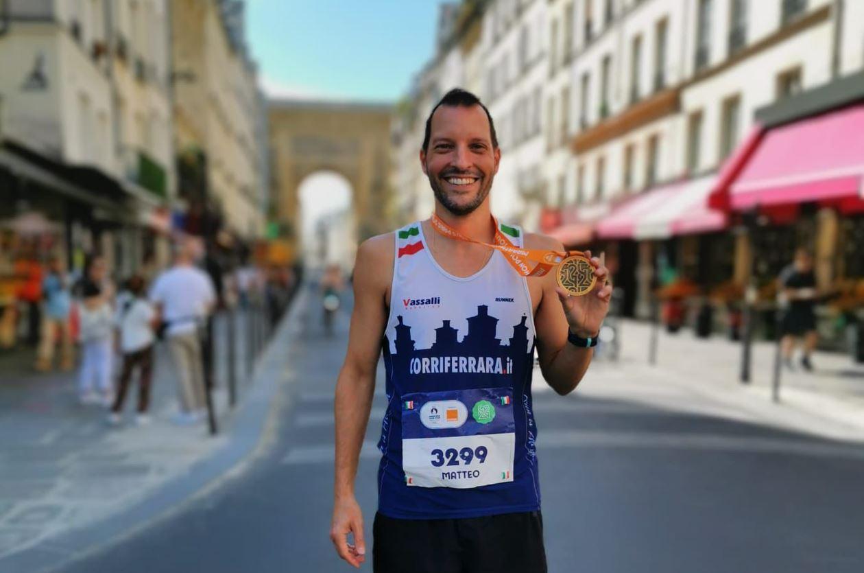 Un ferrarese finisher all’olimpica: «La mia più bella corsa di sempre»