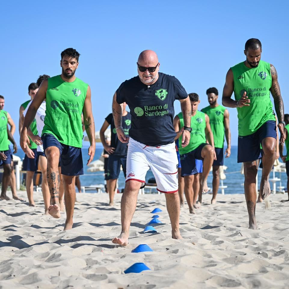 Matteo Boccolini prepartatore atletico della Dinamo Basket