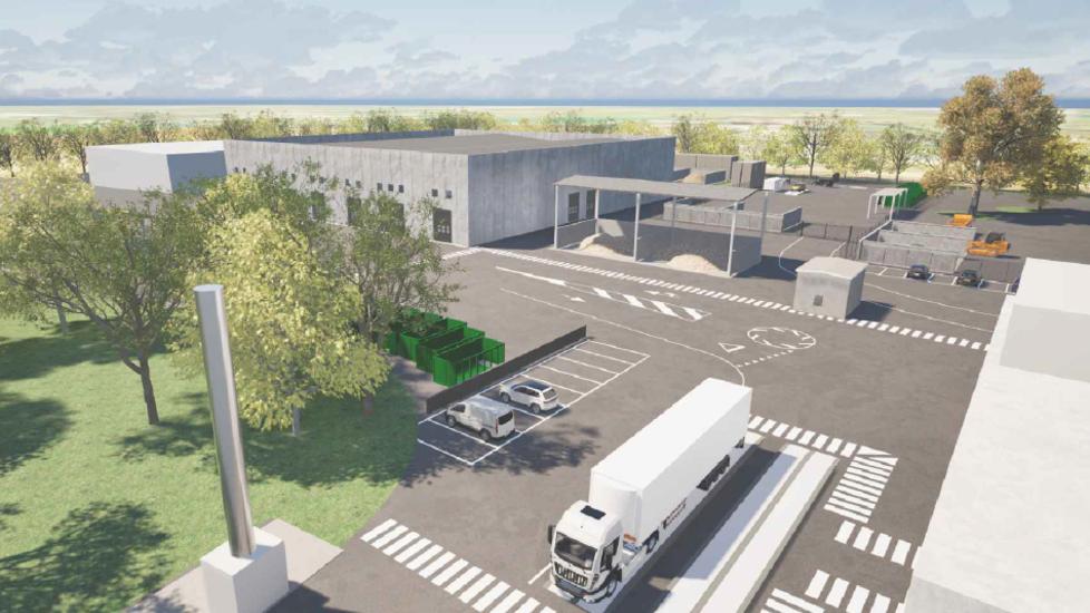 Il rendering del progetto