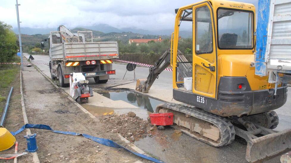 Un cantiere di Publiacqua