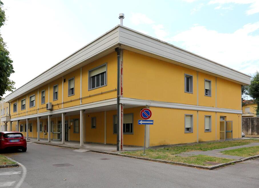 
	Le palazzine del Centro trasfusionale e del laboratorio di analisi

