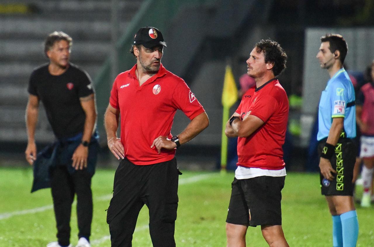 
	L&rsquo;allenatore Giorgio Gorgone, al secondo anno sulla panchina della Lucchese

