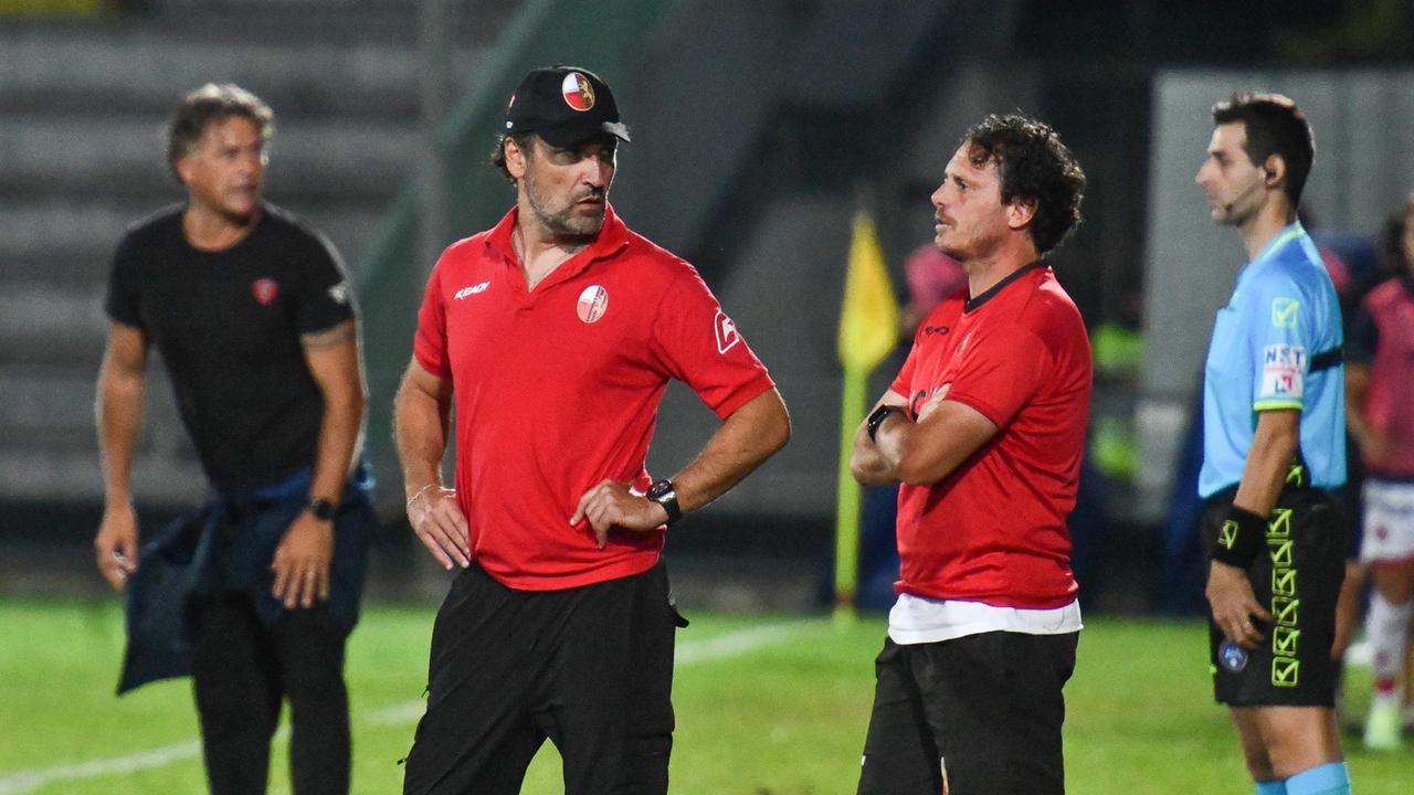 L’allenatore Giorgio Gorgone, al secondo anno sulla panchina della Lucchese