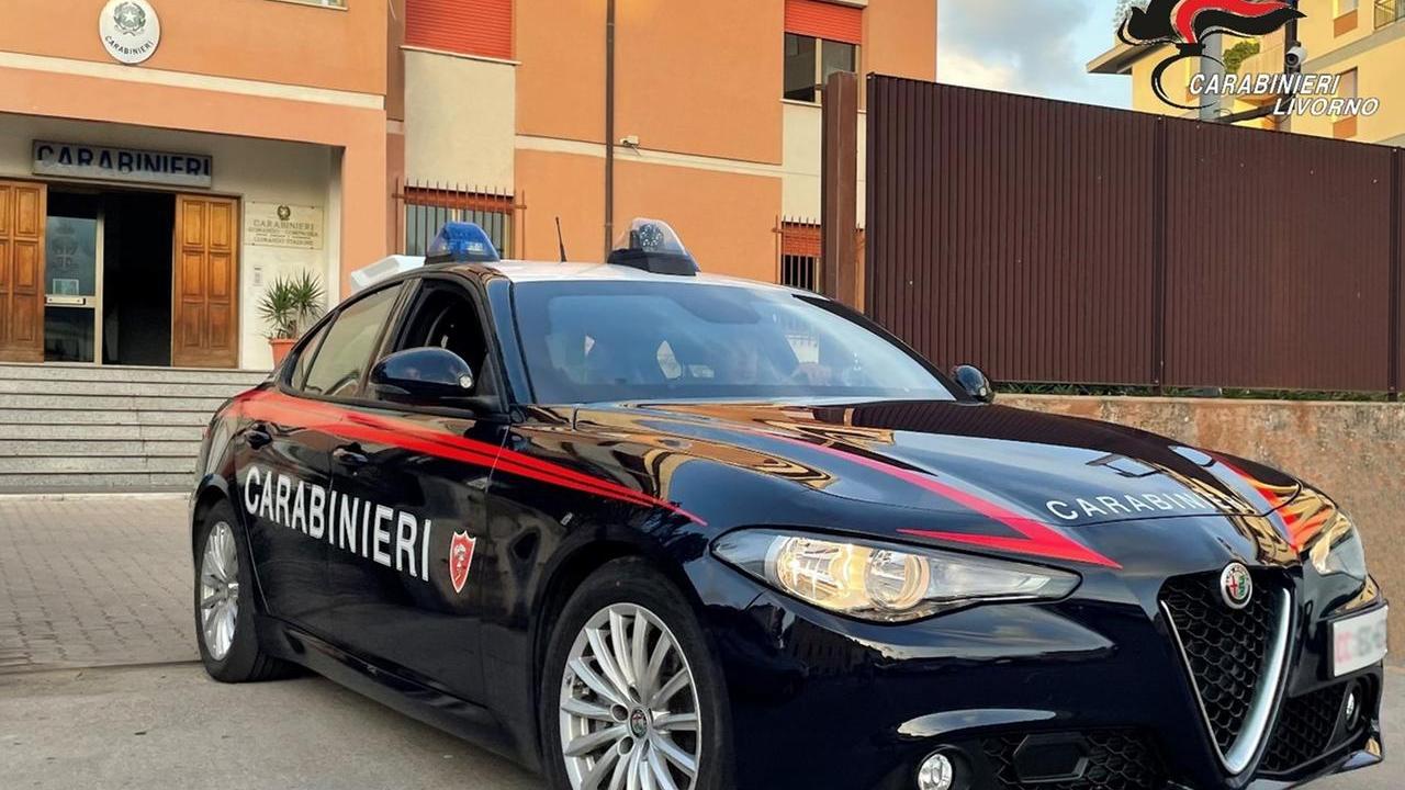 Una pattuglia dei carabinieri